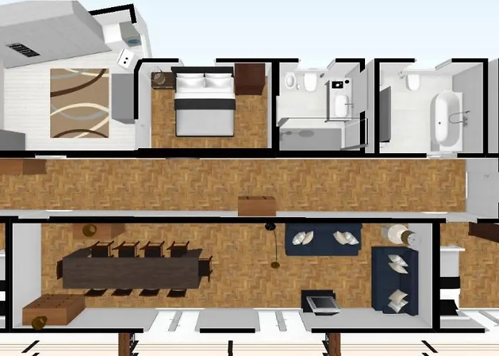 아파트 Almirante 3-four Bedrooms *